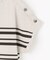 【WEB限定カラーあり・洗える・抗菌防臭】COTTON POLYESTER ボーダー 襟付き ニット