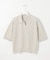 【洗える・抗菌防臭】COTTON POLYESTER ポロ ニット