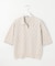 【洗える・抗菌防臭】COTTON POLYESTER ポロ ニット