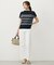 【洗える】BASIC STRETCH DENIM ワイド ストレート デニム