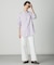 【洗える】BASIC STRETCH DENIM ワイド ストレート デニム