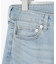 【洗える】BASIC STRETCH DENIM ワイド ストレート デニム