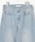 【洗える】BASIC STRETCH DENIM ワイド ストレート デニム