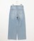 【洗える】BASIC STRETCH DENIM ワイド ストレート デニム