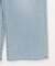 【洗える】BASIC STRETCH DENIM ワイド ストレート デニム