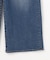 【洗える】BASIC STRETCH DENIM ワイド ストレート デニム