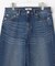 【洗える】BASIC STRETCH DENIM ワイド ストレート デニム