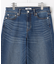 【洗える】BASIC STRETCH DENIM ワイド ストレート デニム