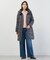 【洗える】BASIC STRETCH DENIM ワイド ストレート デニム