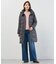 【洗える】BASIC STRETCH DENIM ワイド ストレート デニム