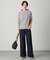 【洗える】BASIC STRETCH DENIM ワイド ストレート デニム