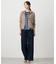 【洗える】BASIC STRETCH DENIM ワイド ストレート デニム