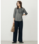 【洗える】BASIC STRETCH DENIM ワイド ストレート デニム