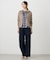 【洗える】BASIC STRETCH DENIM ワイド ストレート デニム