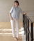 【洗える】BASIC STRETCH DENIM ボーイフィット デニム