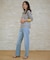 【洗える】BASIC STRETCH DENIM ボーイフィット デニム