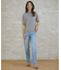 【洗える】BASIC STRETCH DENIM ボーイフィット デニム
