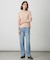 【洗える】BASIC STRETCH DENIM ボーイフィット デニム
