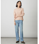 【洗える】BASIC STRETCH DENIM ボーイフィット デニム