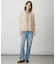 【洗える】BASIC STRETCH DENIM ボーイフィット デニム