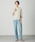 【洗える】BASIC STRETCH DENIM ボーイフィット デニム