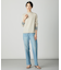 【洗える】BASIC STRETCH DENIM ボーイフィット デニム