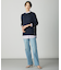 【洗える】BASIC STRETCH DENIM ボーイフィット デニム