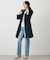 【洗える】BASIC STRETCH DENIM ボーイフィット デニム
