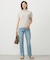 【洗える】BASIC STRETCH DENIM ボーイフィット デニム