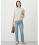 【洗える】BASIC STRETCH DENIM ボーイフィット デニム