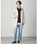 【洗える】BASIC STRETCH DENIM ボーイフィット デニム
