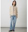 【洗える】BASIC STRETCH DENIM ボーイフィット デニム