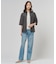 【洗える】BASIC STRETCH DENIM ボーイフィット デニム
