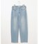 【洗える】BASIC STRETCH DENIM ボーイフィット デニム