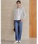 【洗える】BASIC STRETCH DENIM ボーイフィット デニム