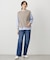 【洗える】BASIC STRETCH DENIM ボーイフィット デニム