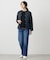 【洗える】BASIC STRETCH DENIM ボーイフィット デニム