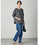 【洗える】BASIC STRETCH DENIM ボーイフィット デニム