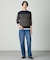 【洗える】BASIC STRETCH DENIM ボーイフィット デニム