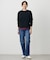 【洗える】BASIC STRETCH DENIM ボーイフィット デニム