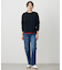 【洗える】BASIC STRETCH DENIM ボーイフィット デニム