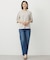 【洗える】BASIC STRETCH DENIM ボーイフィット デニム