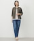【洗える】BASIC STRETCH DENIM ボーイフィット デニム