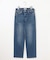 【洗える】BASIC STRETCH DENIM ボーイフィット デニム