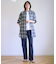 【洗える】BASIC STRETCH DENIM ボーイフィット デニム