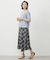 【WEB限定カラーあり・洗える】SOFT SHEER チェック フレア スカート