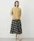 【WEB限定カラーあり・洗える】SOFT SHEER チェック フレア スカート
