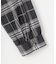 【WEB限定カラーあり・洗える】SOFT SHEER チェック ロング シャツ