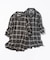 【WEB限定カラーあり・洗える】SOFT SHEER チェック ロング シャツ