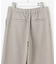 【洗える】Shineシャンブレーツイル クロップド パンツ